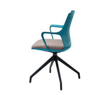 Офисный стул Альба/В Ткань кат.1/база черный пластик