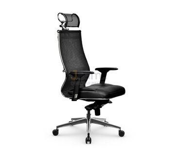 Кресло для руководителя SAMURAI SL-3.051 MPES ЧЕРНЫЙ ПЛЮС