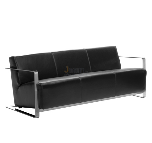 Офисный диван Vieste кожаный трёхместный №49917 купить в Москве: цена,фото, характеристики в интернет-магазине JAAM