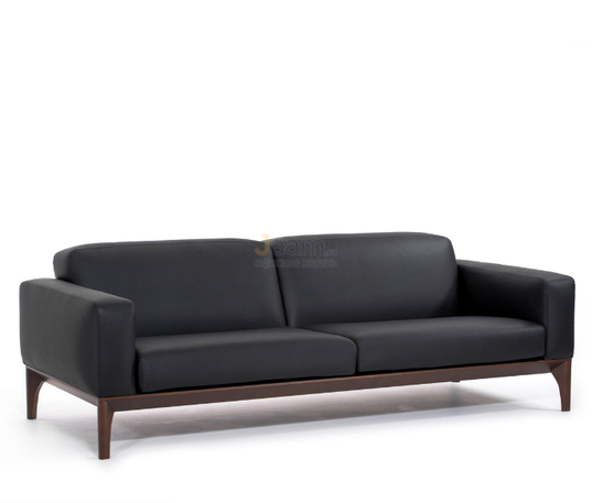 Офисный диван Fiotto кожаный двухместный №49906 купить в Москве: цена,фото, характеристики в интернет-магазине JAAM