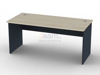 Мебель для персонала Стол письменный с 2-мя заглушками кабель-канала I-22