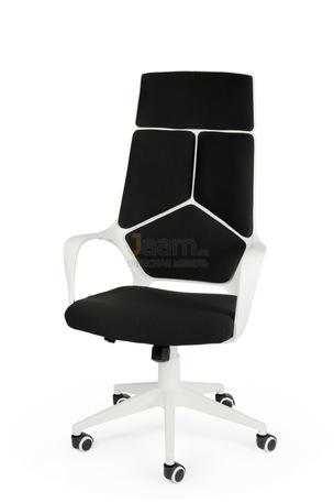 Кресло IQ CX0898H бело-чёрное