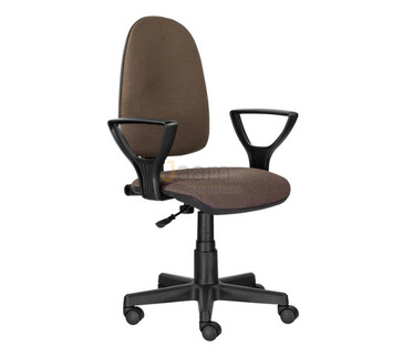Кресло для персонала BRABIX Prestige Ergo MG-311 ткань коричневая