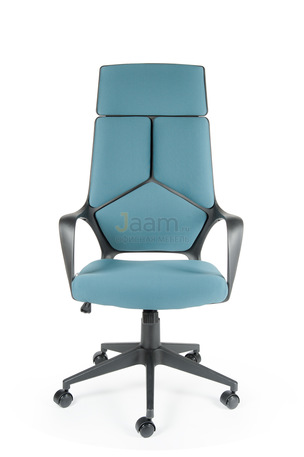 Кресло IQ CX0898H черно-голубое