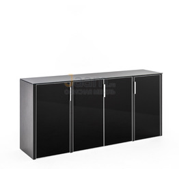 Кабинет руководителя Офисный шкаф низкий 4 двери 132H052